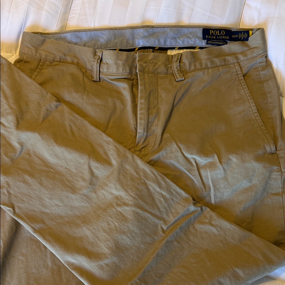 Polo by Ralph Lauren Tan Chino Pants